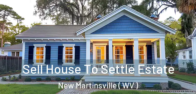 Sell House To Settle Estate New Martinsville ( WV )