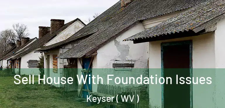 Sell House With Foundation Issues Keyser ( WV )